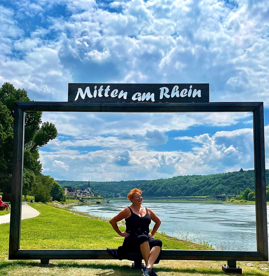 Mitten am Rhein in Unkel